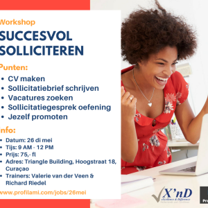 Succesvol solliciteren 26 mei